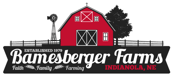 Bamesberger Farms logo - Faith, Family, Farming in Indianola, Nebraska since 1979