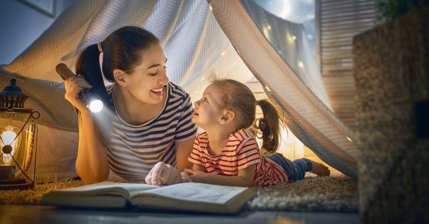 Reading bedtime stories with your children. What if we stopped longing for "Once Upon a Time" and instead looked forward to the glorious future Jesus promised for us?