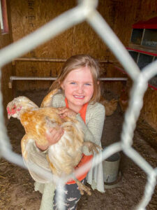 Grandkids and chickens - can it get any better than this?!?