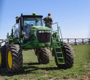 We only spray in ideal conditions - when the wind is less than 10MPH and temperatures are 90 or below.