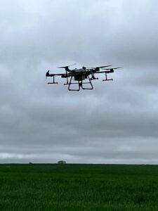 Drone technology at Bamesberger Farms