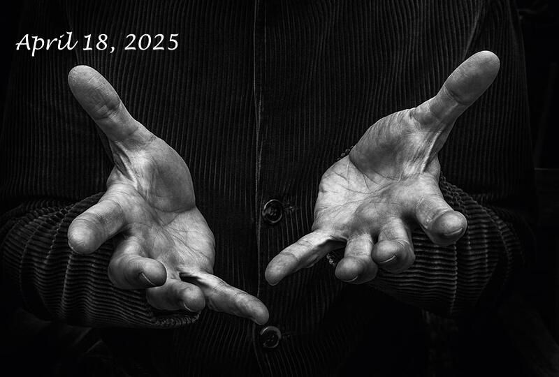 Held In His Hands