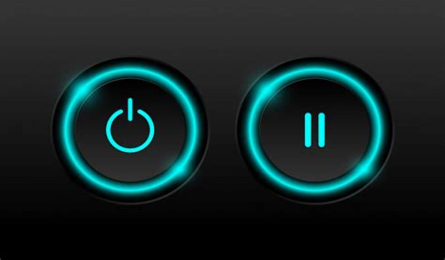 image of a stop and pause button